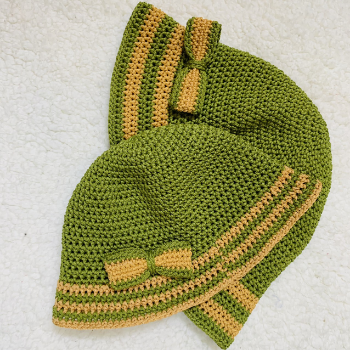 Cotton Bucket Hat Crochet Soft Cotton Hat High Quality Competitive Price For Kids Lovely Pattern Packing In Carton Box