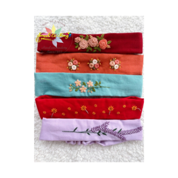 Custom Women Fabric Tie Headband For Girls Fast Delivery Competitive Price Fancy Pattern Packing In Carton Box Made In Vietnam