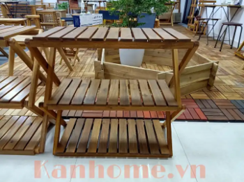ACACIA 2-TIER FOLDABLE SHOE RACKS BIG SIZE Best Quality Brand Supplier Wholesaler Vietnam