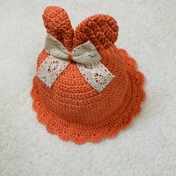 Cotton Bucket Hat With Bow Tie High Quality Fast Delivery High Grade Product Top Favorite Product Low MOQ