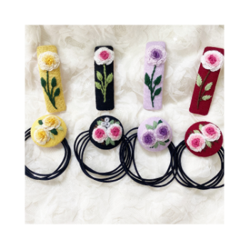Hair Rope Women Scrunchy High Quality High Grade Product Custom Pattern Lovely Pattern Packing In Carton Box Vietnam Manufacture