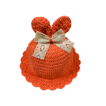 Cotton Bucket Hat With Bow Tie Fast Delivery Competitive Price Colorful Hat Pretty Pattern Packing In Poly Bag Made In Vietnam