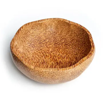 Flower Coconut Wood Bowl objects Fashionable design