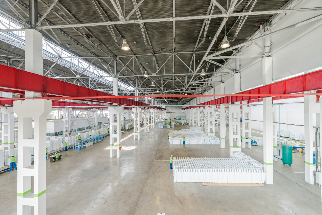 Factory interior
