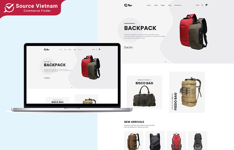 E-commerce platforms sell laptop backpacks for women