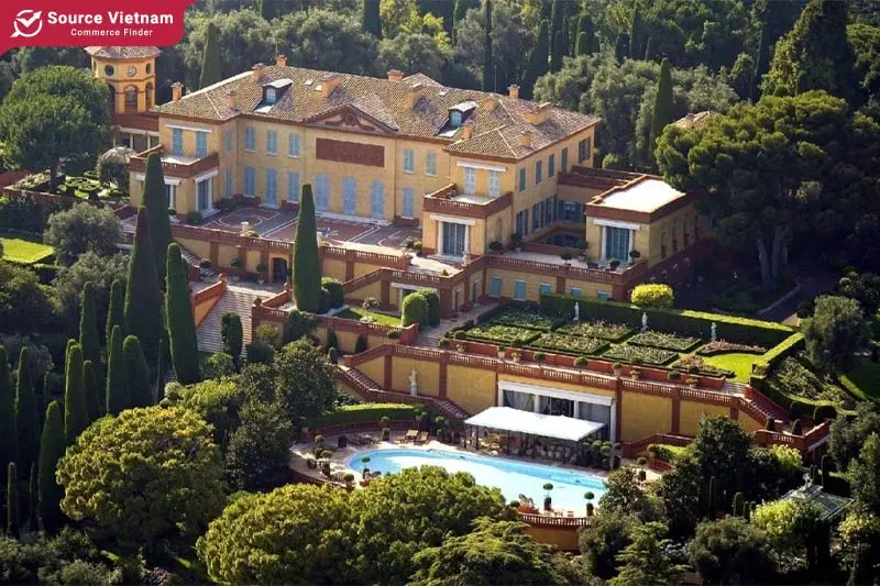 The Villa Leopolda in French Riviera