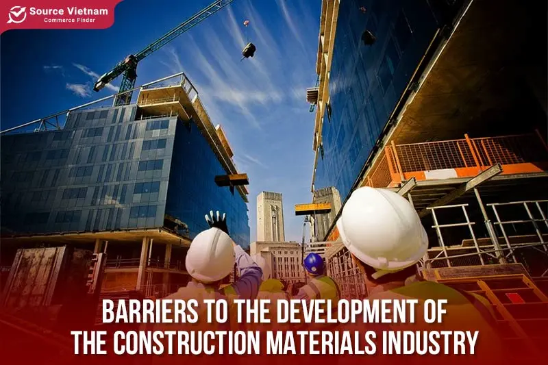 Barriers to the development of the construction materials industry