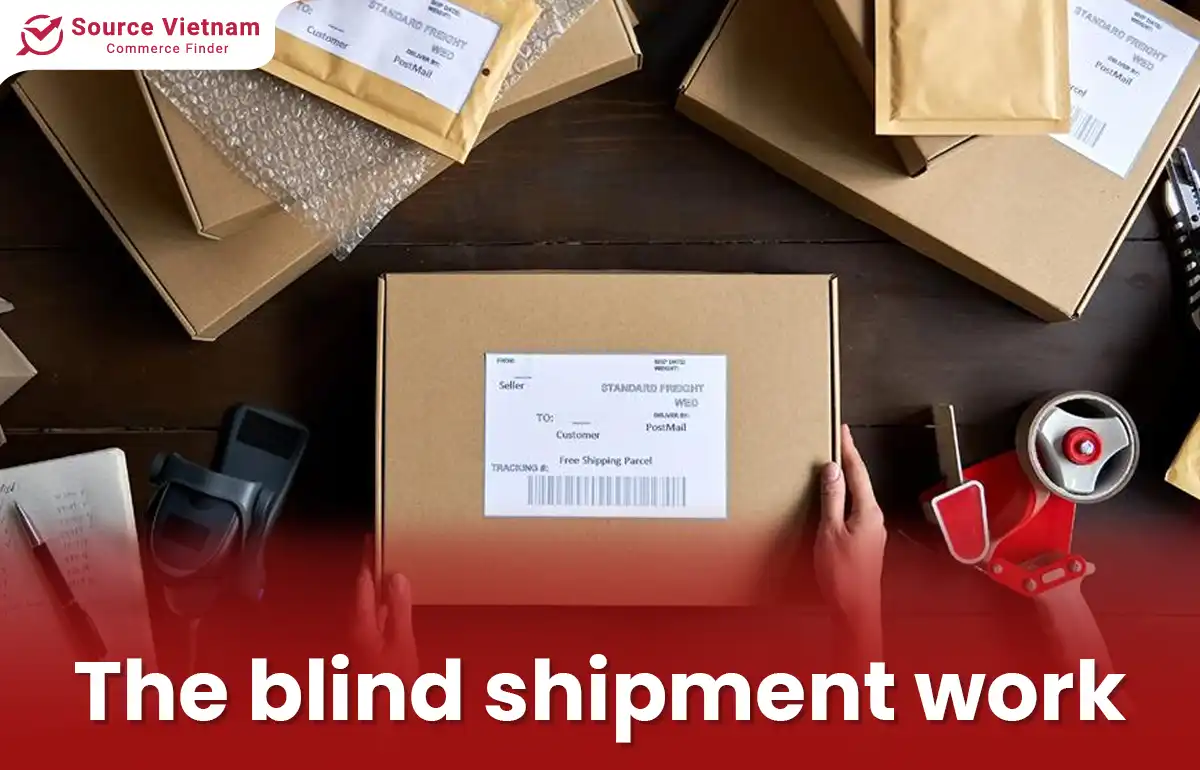 The blind shipment in logistics