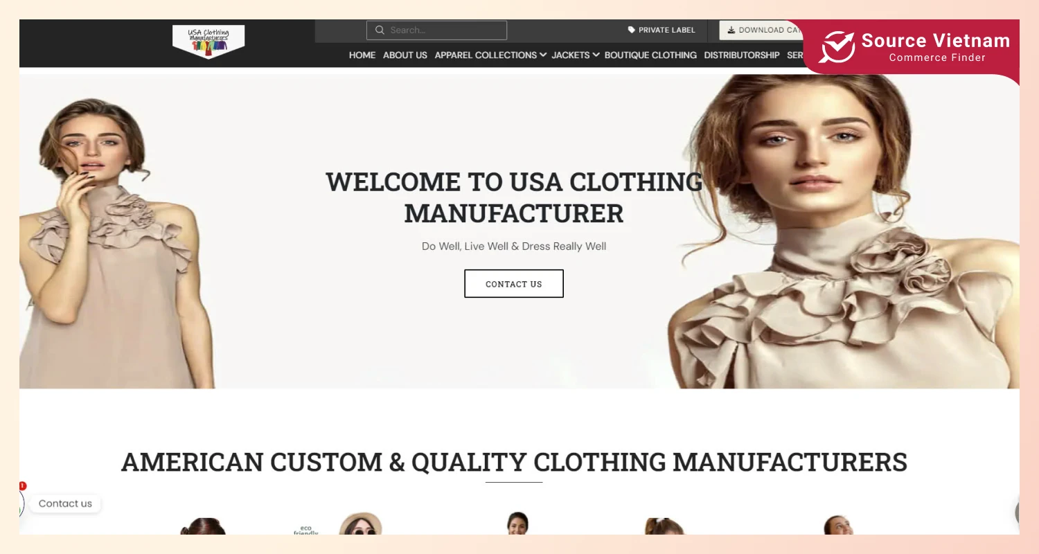 USA Clothing Manufacturer