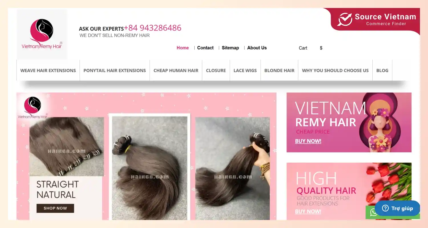 Vietnam Remy Hair