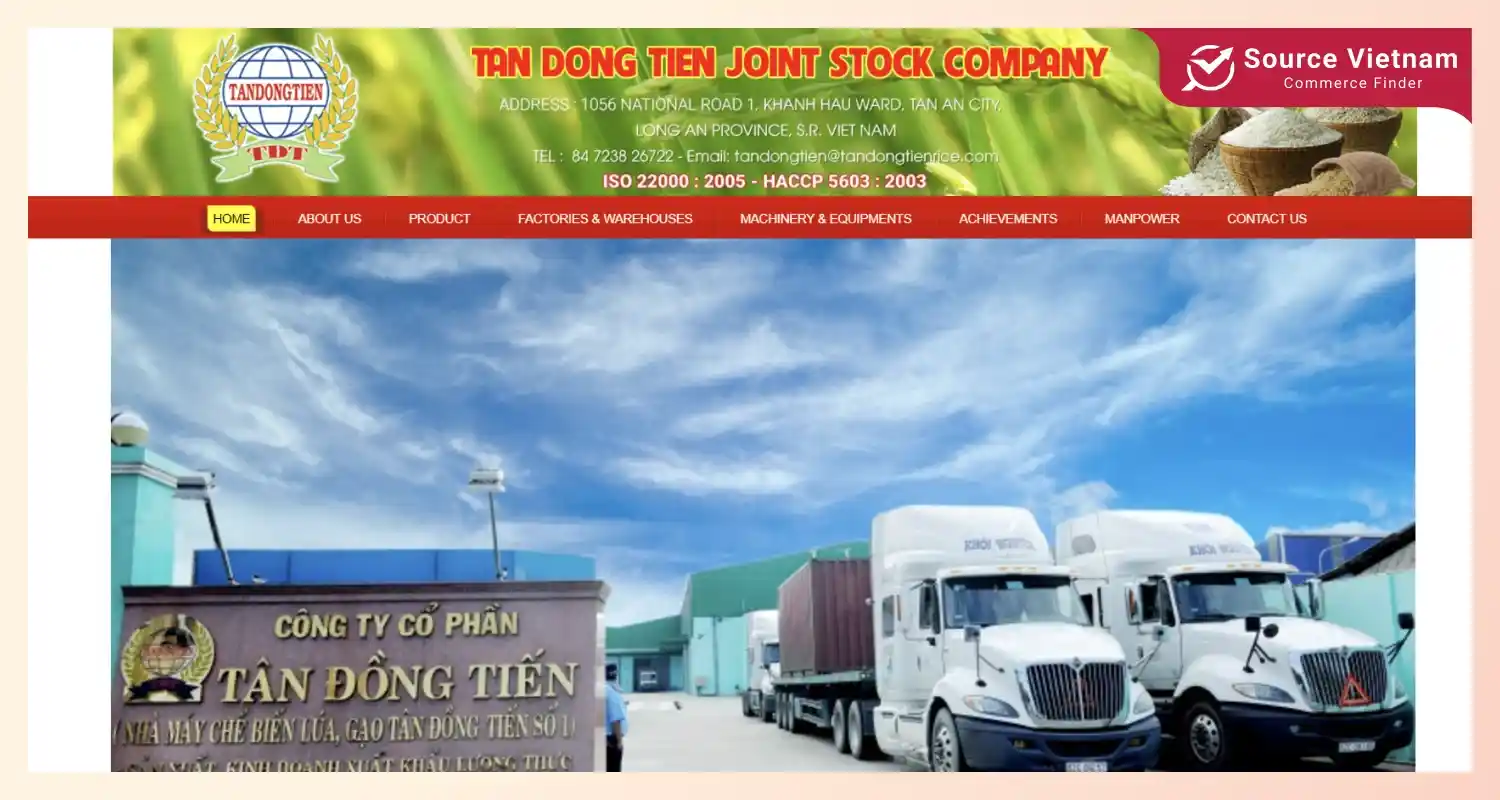 tan-dong-tien-joint-stock-company-top-rice-exporters-vietnam