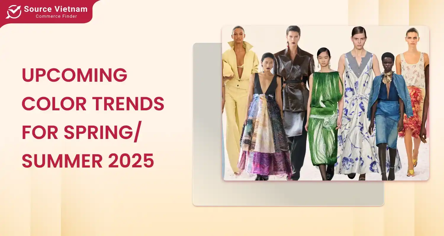 spring - summer 2025 color trends