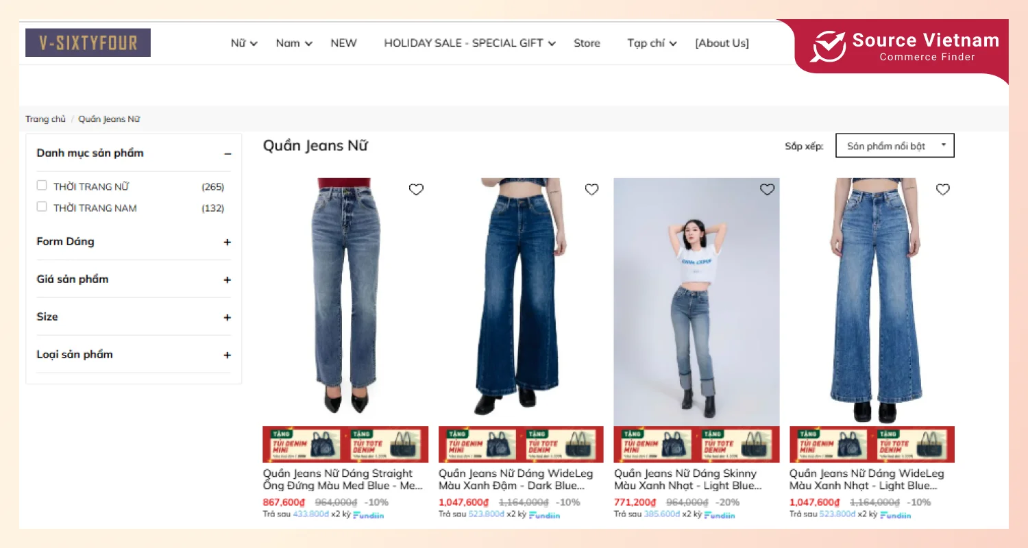 v-sixtyfour-is-best-flattering-jeans-for-curvy-women-in-vietnam